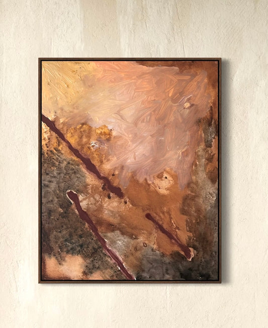 ' along the road '